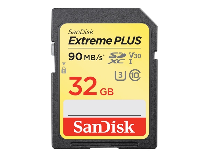 Tarjeta de memoria MicroSDXC 32 GB - SANDISK Extreme Plus