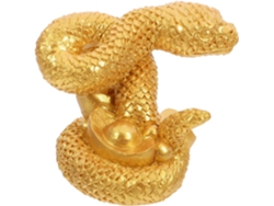 Exquisita Estatua De Animal De Resina, Figura Realista De Serpiente De Resina