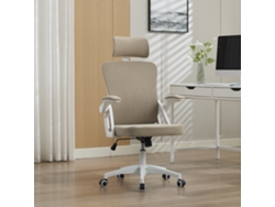 Cadeira Tela Mesh Com Apoio Lombar E Cabeça – Home Office, Alta