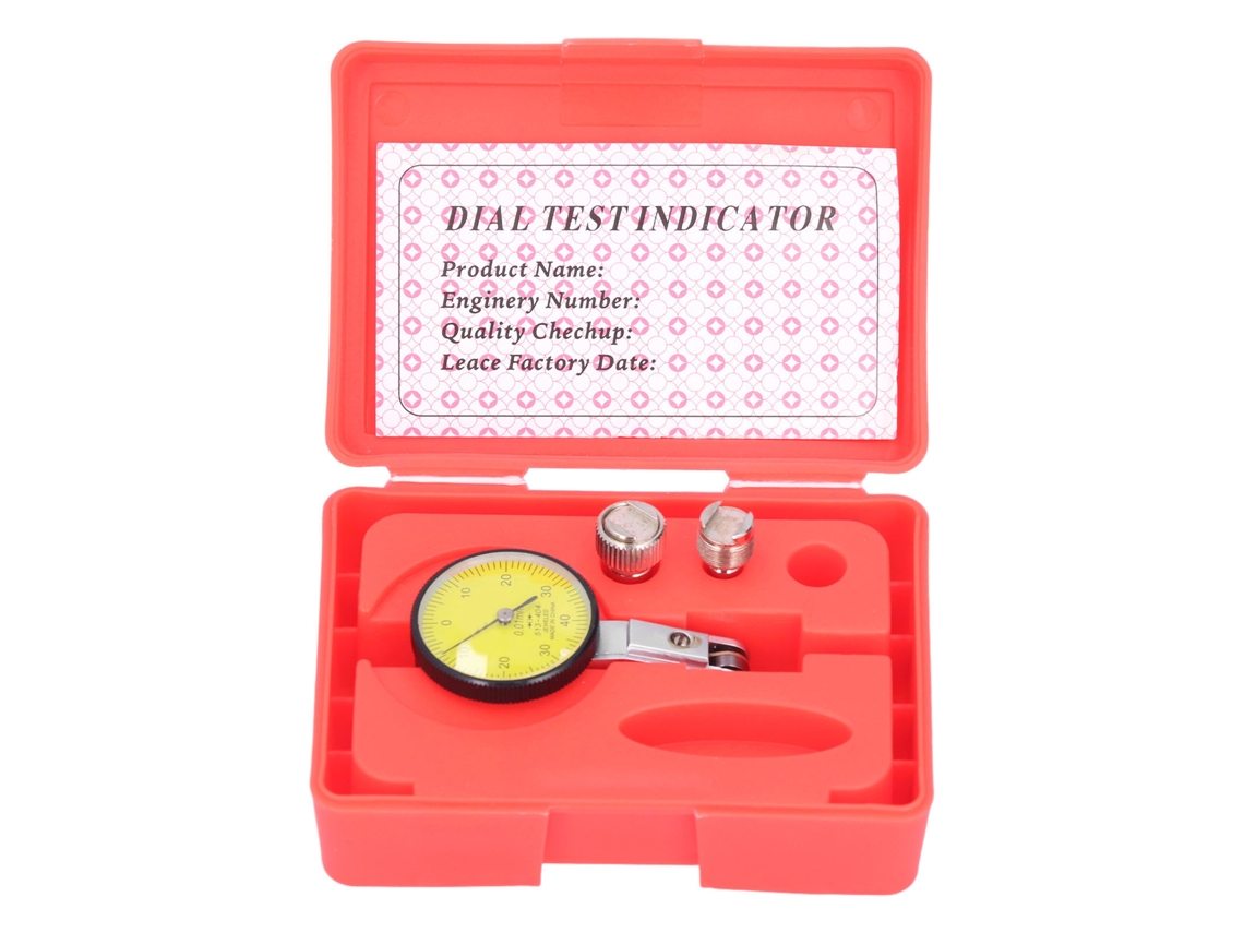 Indicador De Reloj De 32 Mm Con Sonda De Rubí, Medición Precisa De 0 A 0,8 Mm, Herramienta De Medición Con Palanca.