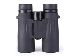 Binoculares compactos 12x42 IP68 Bak4 Prism FMC HD para observación de aves, color negro Bestvite