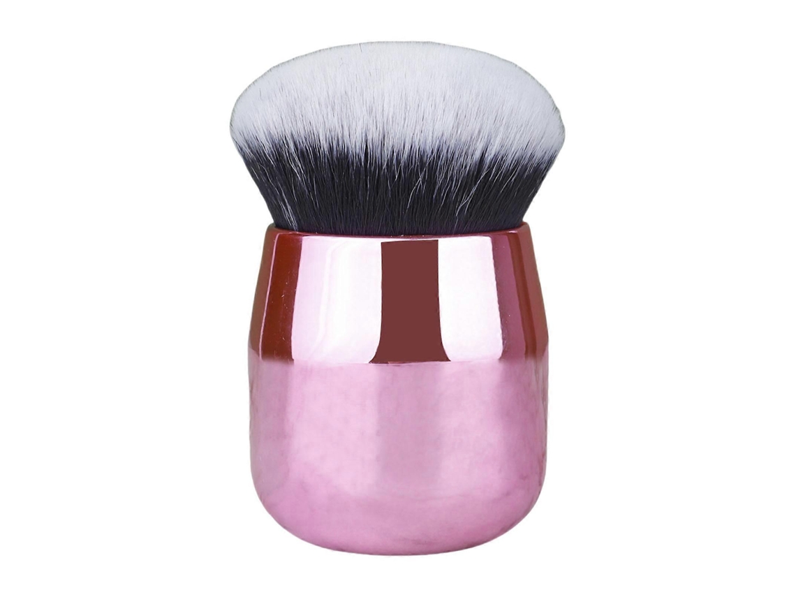 Brocha de maquillaje portátil con cerdas sintéticas suaves, brocha para polvos de uñas, accesorios de manicura para viajes y uso en salón Rosewell
