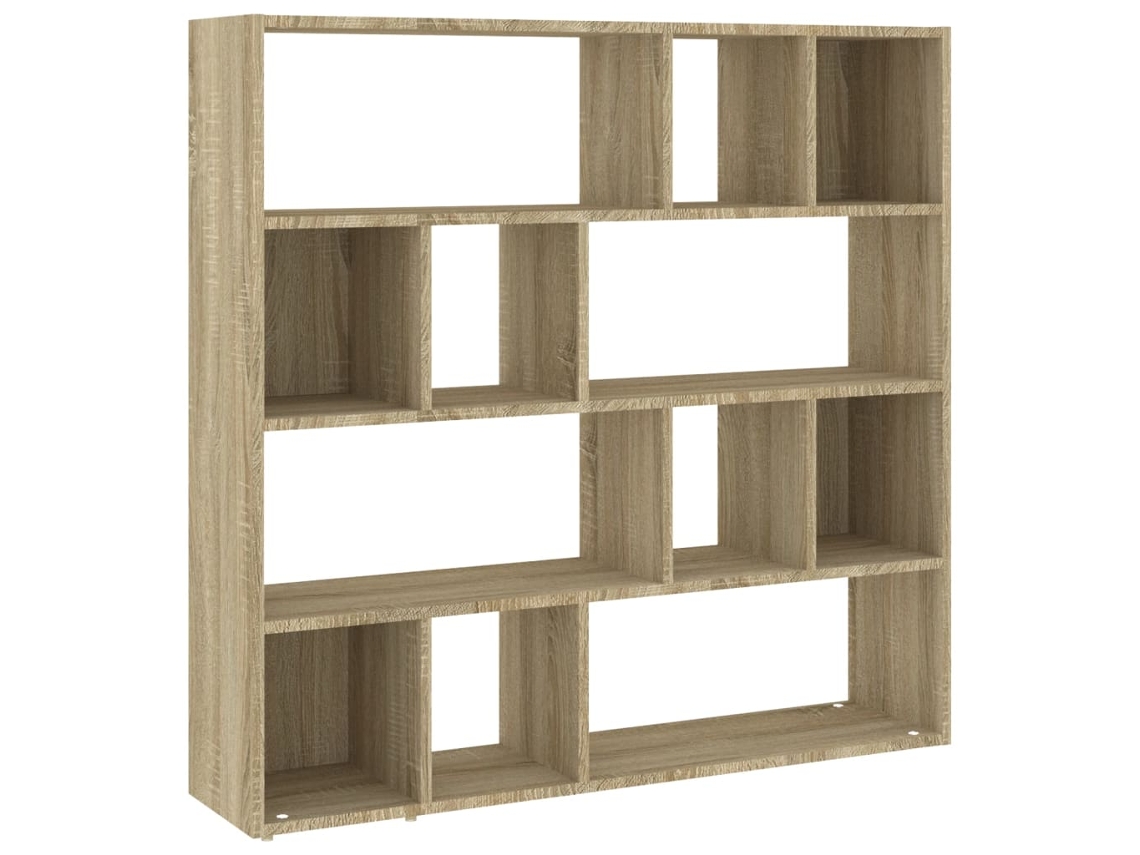 Maison Exclusive - Estantería/divisor De Espacios Roble Sonoma 105x24x102 Cm