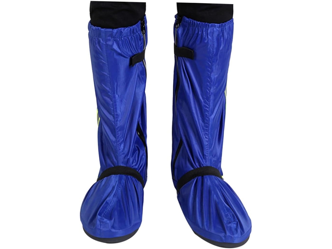 Cubrezapatillas Oxford de caña alta para mujer, impermeable, resistente a la arena y con detalles reflectantes (talla Gokoco)