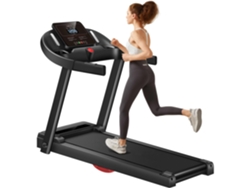 Cinta De Correr Con 12 Programas Preestablecidos Para Uso Doméstico (con Soporte Para Botella De Agua), 14 Km/h, Carga Máxima De 136 Kg