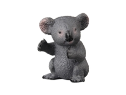 Pequeña Estatua De Plástico De Un Koala, Juguete Con Diseño Realista Para Niños.