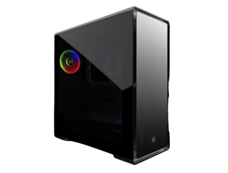 Caja de PC sin fuente de alimentación M.RED Ion Glass - MT/Sans Alim/E-ATX