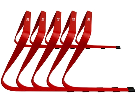 Barreras de Entrenamiento PURE2IMPROVE Agilidad Rojo