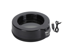 Ycy-luz Anular Led Para Microscopio Ajustable Brillo Lentes Anti-glare Impermeable Aceite Dc 12v