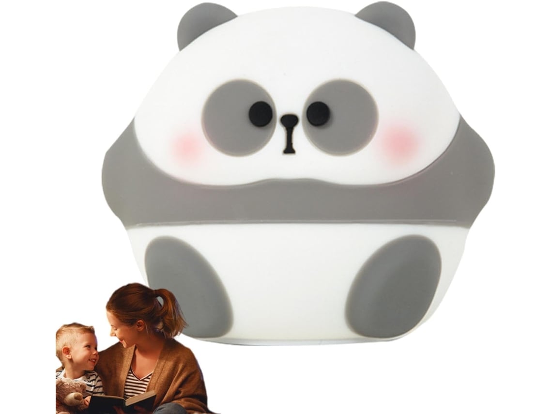 Luminária Panda, Luz Panda, Luz Noturna Fofa Para Animais De Estimação Em Forma De Panda Com Controle