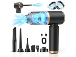 Aspiradora de mano inalámbrica de 120 W, filtro HEPA lavable de 7500 Pa, recargable por USB, para coche y hogar ZX106 y Jortmrd