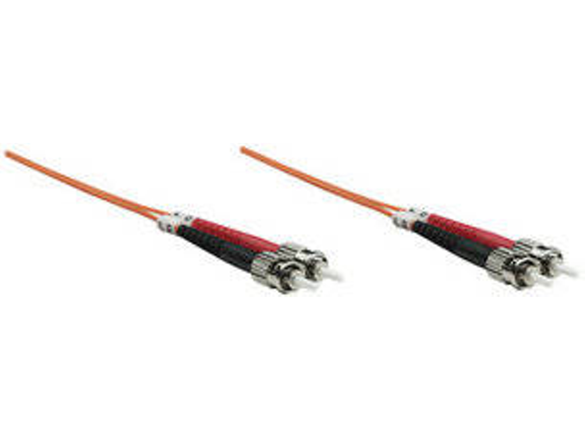 Cable Fibra Óptica INTELLINET (ST - 1 m - Naranja)