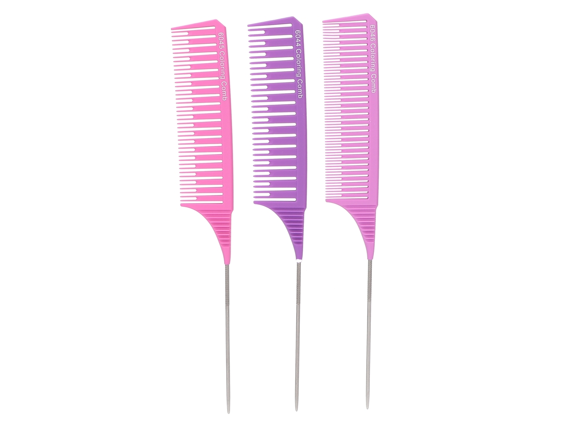 Juego De 3 Peines Profesionales Para Barberías.