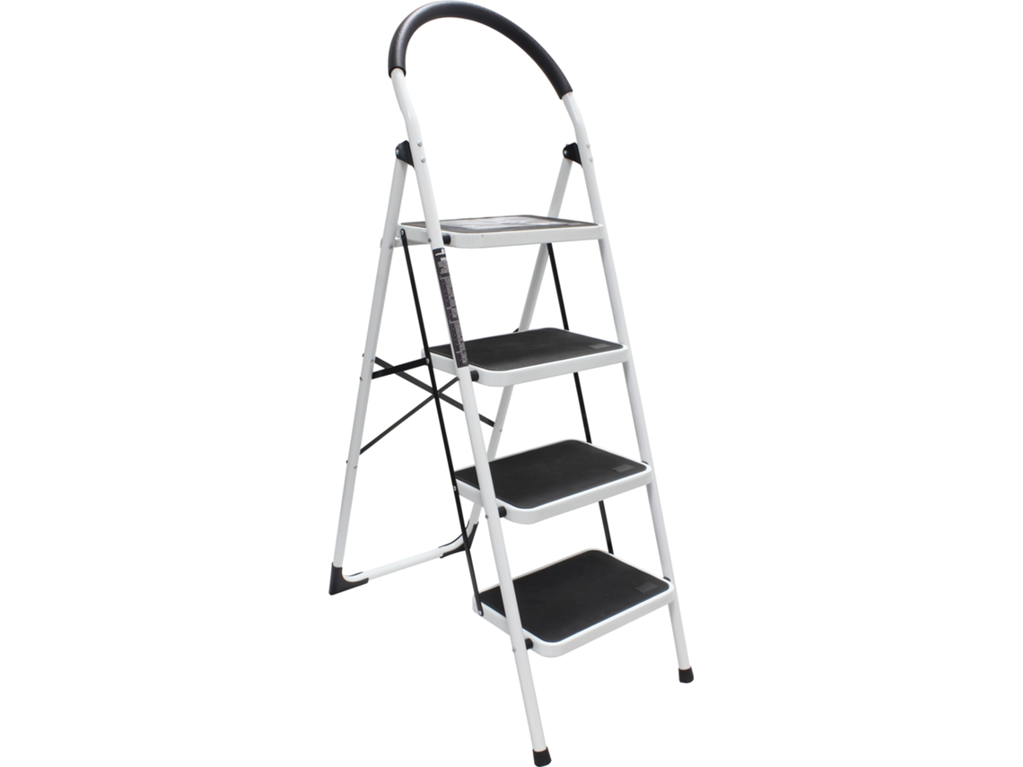Escalera de 4 piezas de acero con goma - Mader® | Ferretería