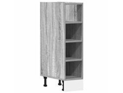 Maison Exclusive - Armario Bajo "riga" Gris Sonoma 20x44,5x81,5 Cm Madera De Ingeniería