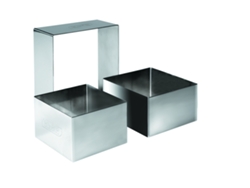 Aro Cuadrado Inox 6X6X4 50 Cms. IBILI Ref. Ib716906