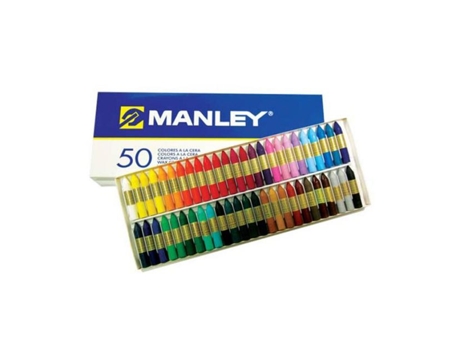 Lápis de Cera Manley 50 Núcleos