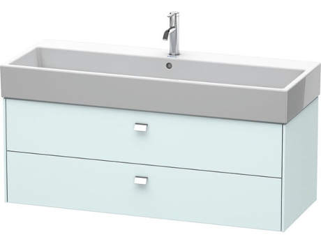 Mueble DURAVIT Brioso bajo encimera 118,4 x 45,9 cm 2 cajones con sifón y delantal para lavabo Vero Air 235012