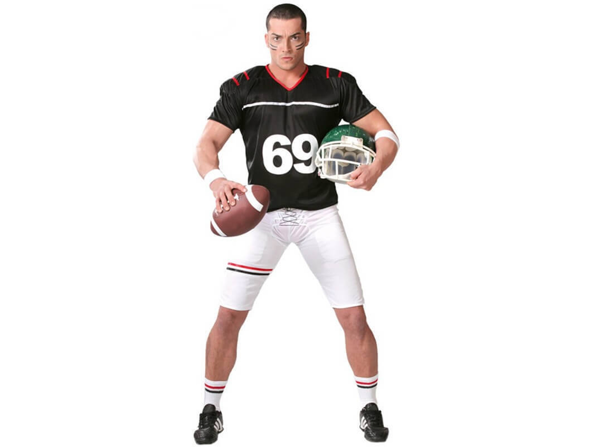 Disfraz de Hombre DISFRAZZES Quarterback (Talla: M)