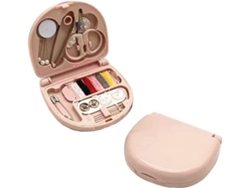 Mini Caja De Costura, Bonito Y Práctico Juego De Herramientas De Costura, Rosa