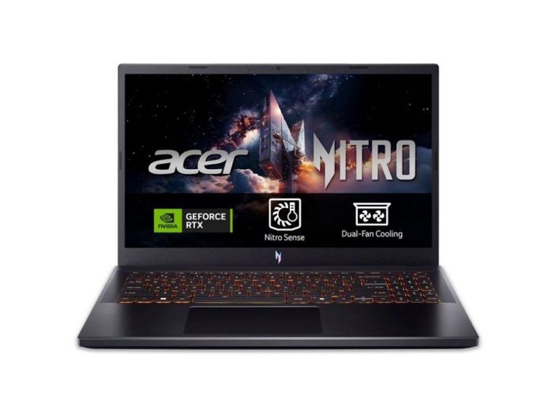 Laptop Acer Nh.qz8eb.00n (negro - 1 Tb Ssd - 15,6" - Enchufe Eu - Qwerty Español - 32 Gb Ram - Intel Core I9 - Geforce Rtx 5060)