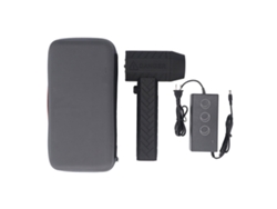 Soplador de aire turbo portátil de 1400 g, 64 mm, enchufe USB ajustable, 100-240 V.
