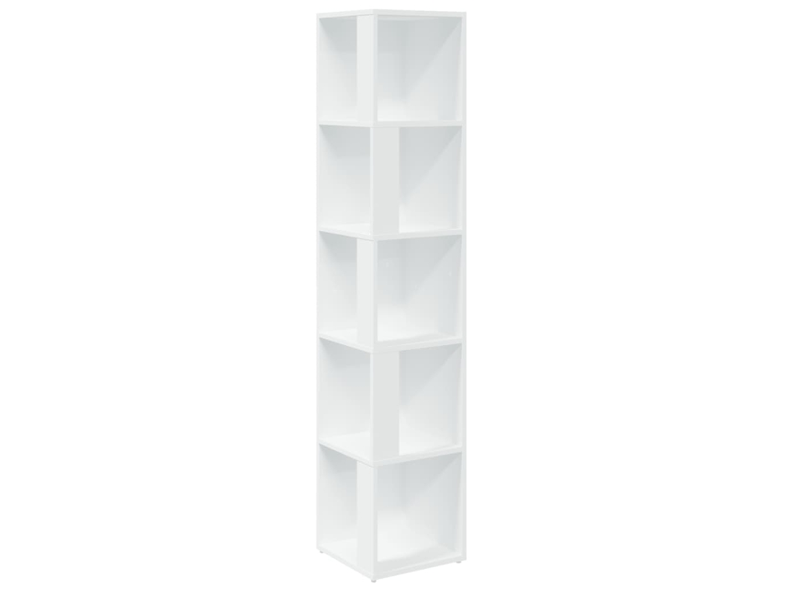 Mueble de esquina de madera blanca de MAISON EXCLUSIVE