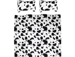 Juego Cama Algodón 3 Piezas De Ropa Con Estampado