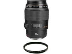 Objetivo CANON EF 100mm F2.8 Macro USM + HOYA 58mm PRO 1D Protetor