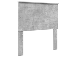 Maison Exclusive - Cabecero Con Cabecera Gris Concreto 75 Cm Madera Contrachapada