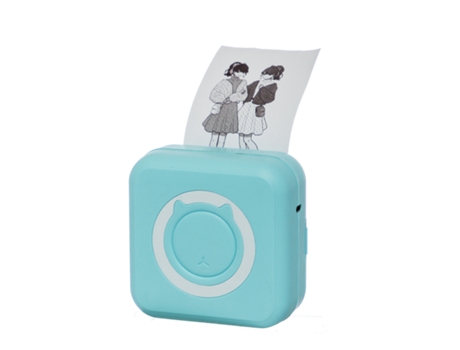 Mini impresora térmica portátil, inalámbrica por Bluetooth, 203Dpi, impresión incorrecta de etiquetas fotográficas, Mini impresora térmica inalámbr...