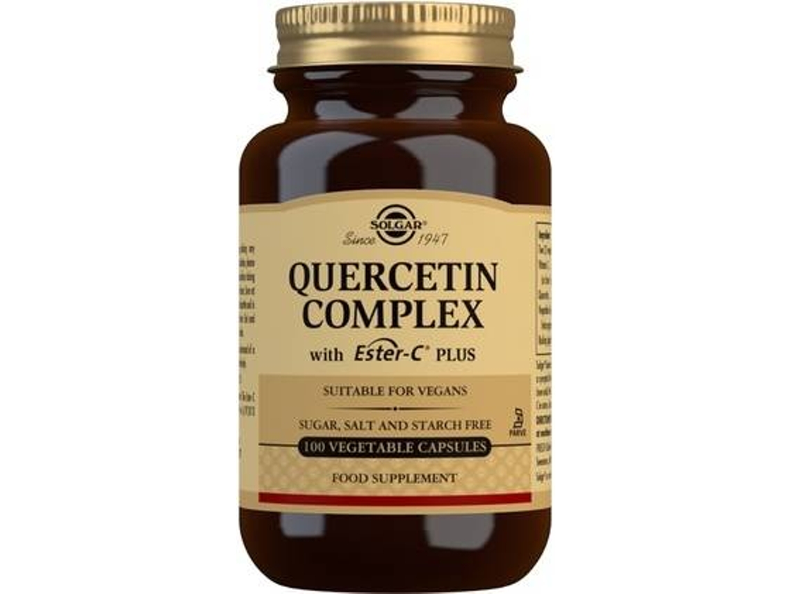 Complemento Alimentar SOLGAR Quercitina Complex (100 cápsulas vegetais)