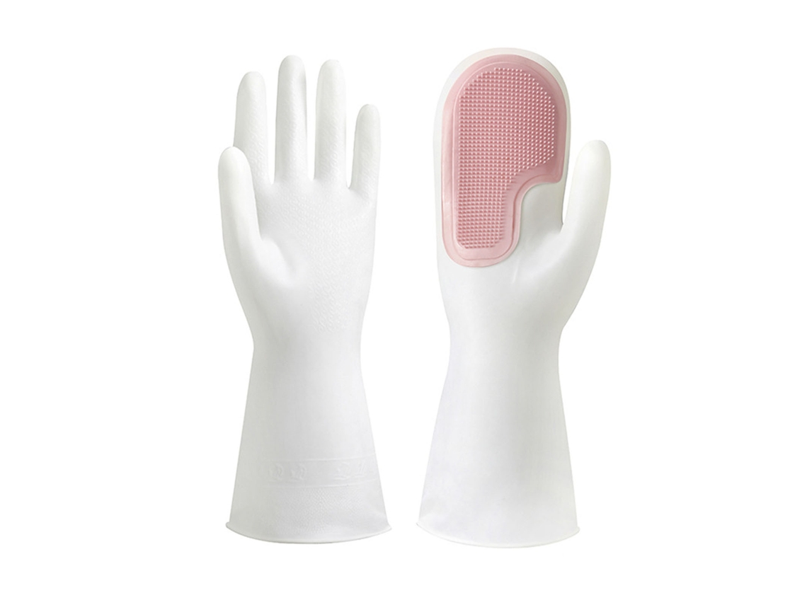 Jinwei-luvas Reutilizáveis De Limpeza Doméstica Em Pvc Antiderrapantes Com Isolação Térmica E Resistência Ao Desgaste Para Espalhar