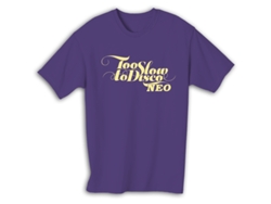 Too Slow To Disco Neo ROCKINSTONE Camiseta unisex para adultos, superventas. Talla: S