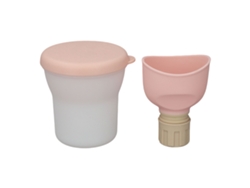Embudo Urinario Unisex Portátil, A Prueba De Fugas Y Reutilizable Para Niños Y Adultos, Ideal Para Viajes Y Para El Coche, Color Rosa.