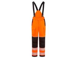 Pantalón Ignífugo Alta Visibilidad Invierno Pw3 Modaflame Rain+ Naranja/negro / L