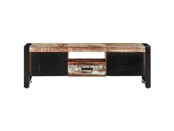 Maison Exclusive - Mueble De Tv Madera Maciza Reciclada 120x30x40 Cm