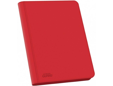 Portafolio de Cartas ULTIMATE GUARD Zipfolio 360 Xenoskin Red (Edad Mínima: 6 Años)