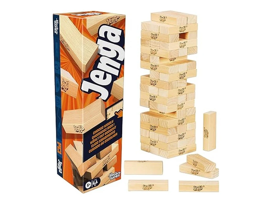 Hasbro Jenga Juego De Dados Digital Oficial Family Table G1499 Hasbrop24pn