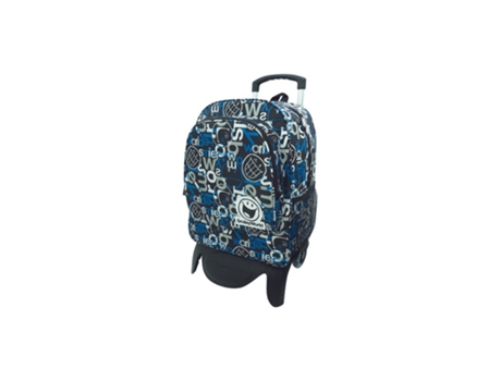 Smiley urban blue trolley grande