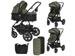 Carrito dúo convertible LORA hasta 15 Kg de LORELLI loden green
