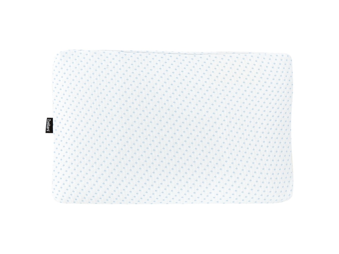 Almohada viscoelástica BELIANI Muir de Poliéster Blanco 55x35x6