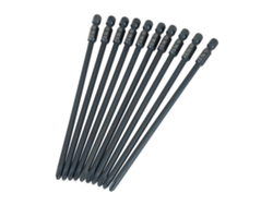 Juego De 10 Puntas De Destornillador Phillips Ph2 De Acero S2 De 1/4 De Pulgada (150 Mm)