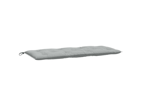 Cojín De Banco De Jardín VIDAXL Gris Tela (120x50x7cm)