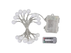 2026-luces De Cascada Led De Bola Redonda 8 Modos 20 Leds 2m Impermeable Regulable Para Fiesta Decoración