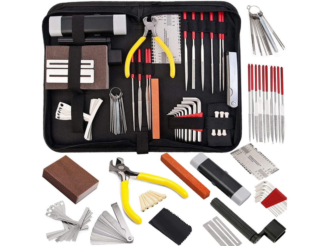 Kit de herramientas para guitarra (reparación de guitarras)