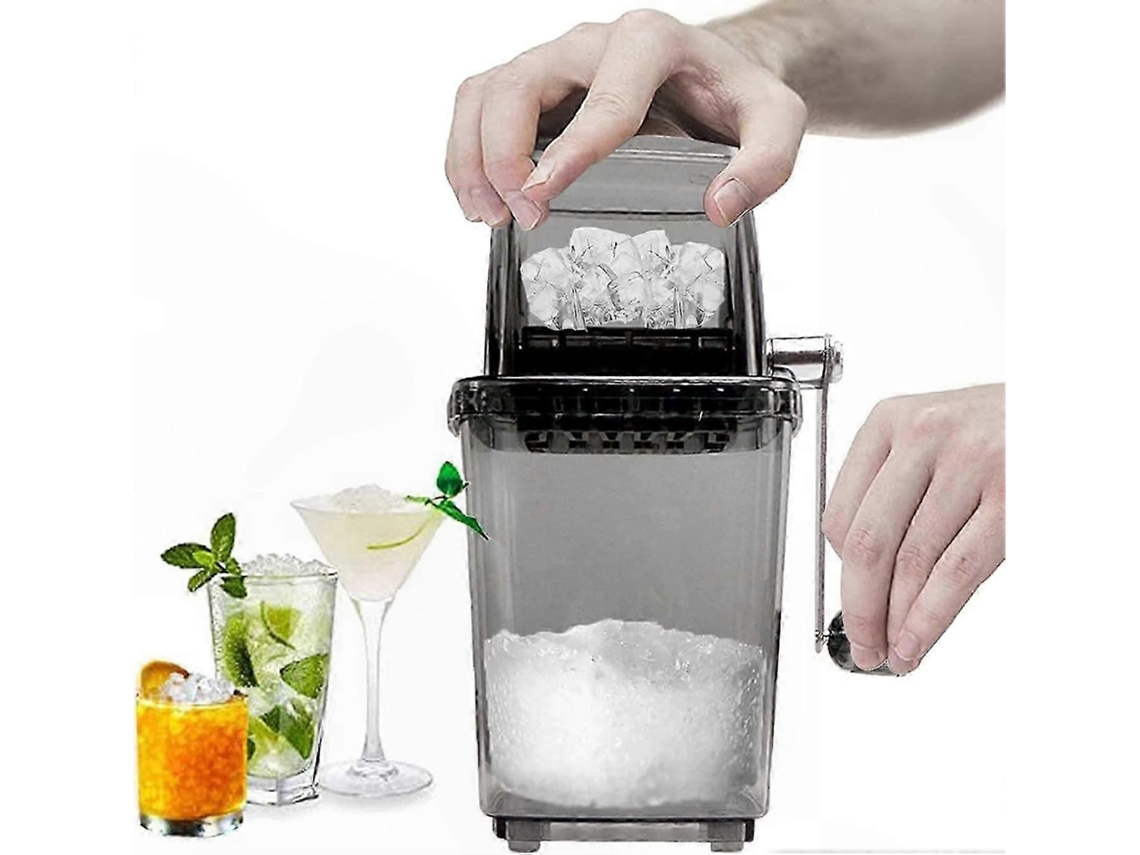 Trituradora de hielo manual para bares, hogar, cocina, picnics y camping Rosewell