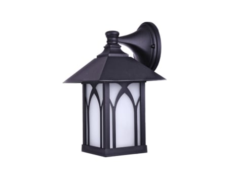 Farol De Pared Xanela Exterior Jardín, Patio para Bombillas E27 (Max 60W) Traslucido JANDEI