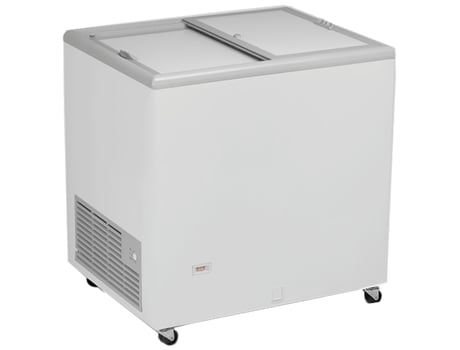 Congelador Horizontal Gelados Tampa Plana Opaca Starlux.