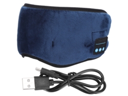 Antifaz Para Dormir Bluetooth Con Auriculares Inalámbricos Para Música - Azul
